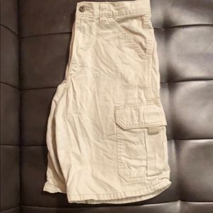 Khaki Cargo Shorts